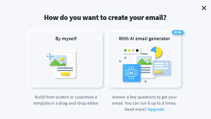 ai email generator feature