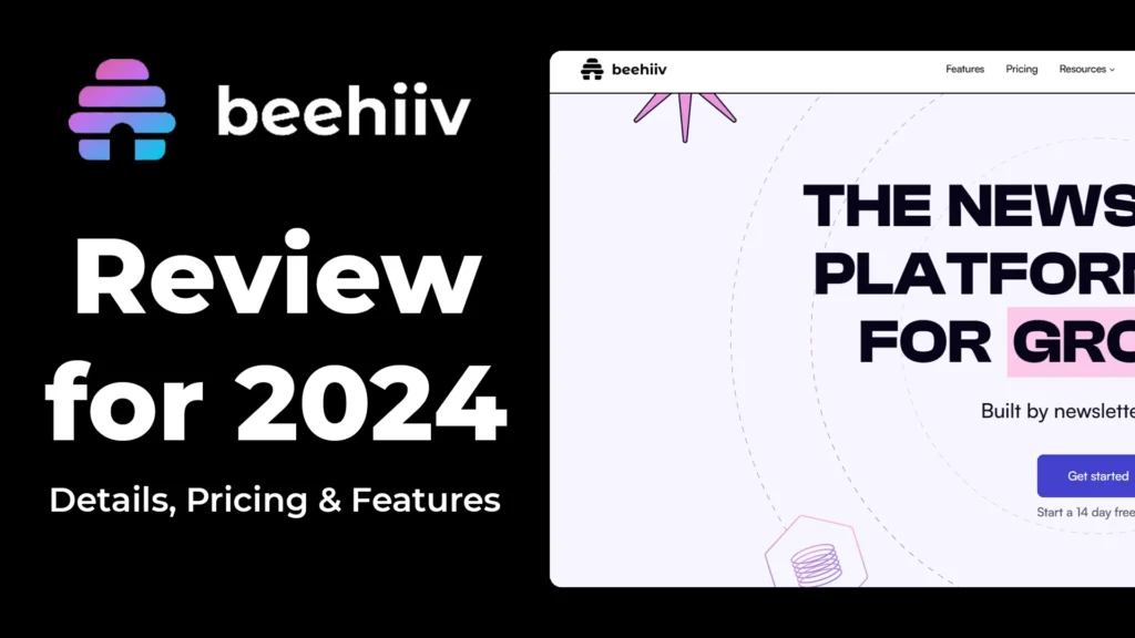 beehiiv review - pricing, features, details, ratings